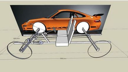 Homemade porsche 911 de la o fotografie de bicicletă, știri auto