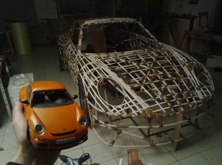 Homemade porsche 911 de la o fotografie de bicicletă, știri auto