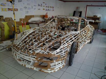 Homemade porsche 911 de la o fotografie de bicicletă, știri auto