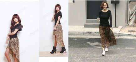 З чим носити довгу леопардову спідницю (50 фото)