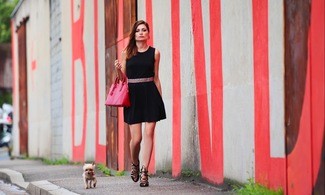 Cu ce ​​să poarte arcul de femei roz cu centura (9 fotografii), moda pentru femei