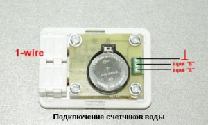 Зчитування показань лічильників води за допомогою 1-wire та raspberry pi, будинок в проводах