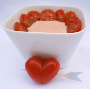 Inima de Valentine's Day - 14 februarie Ziua Îndrăgostiților din 1001 de mâncare