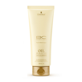 Шампунь для тонкого волосся bc oil miracle light shampoo