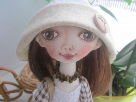 Шиємо капелюшок для текстильної ляльки - ярмарок майстрів - ручна робота, handmade