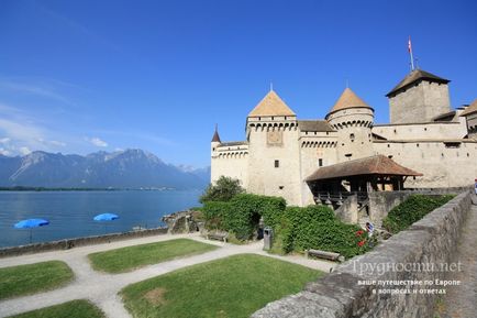 Castelul Chillon (Elveția) cum să ajungeți acolo, articol de fotografie