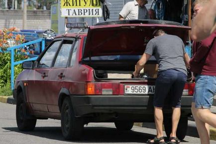 A helyzet az autó piacokon Gomel szemében lakosok a fővárosban