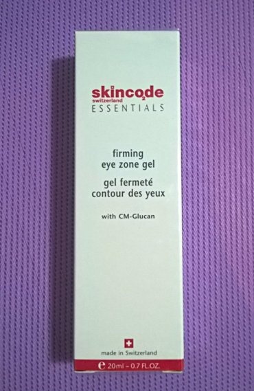 Skincode essentials firming eye zone gel - мій перший ліфтинг для контуру очей