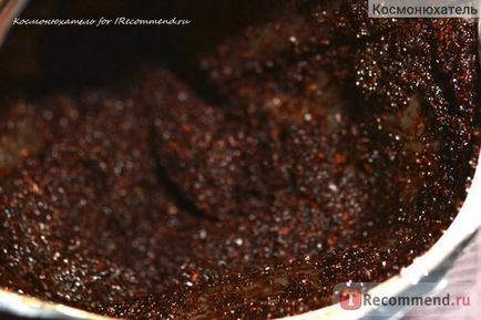 Scrub pentru corpul de riche ciocolata ciuperci de cafea de fasole - 