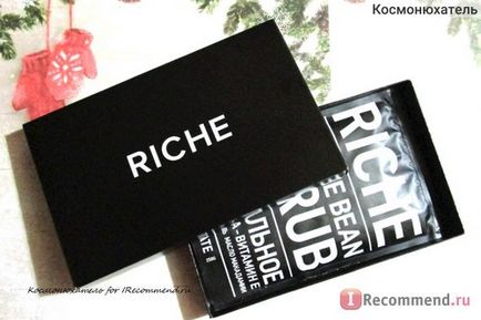 Скраб для тіла riche coffee bean scrub chocolate - «°` ☆ кавовий скраб від riche - шоколад - з