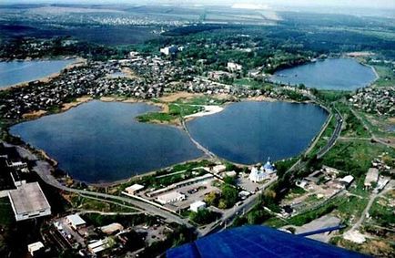 Slavyansk - lacuri sărate și atracții