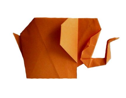 Elephant, origami