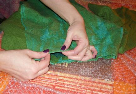 Створення валяного сукні «зелена німфа» - ярмарок майстрів - ручна робота, handmade