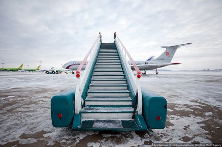 Spotting în Domodedovo