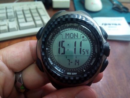 Spovan mingo 1 - багатофункціональний годинник барометр термометр альтиметр метроном