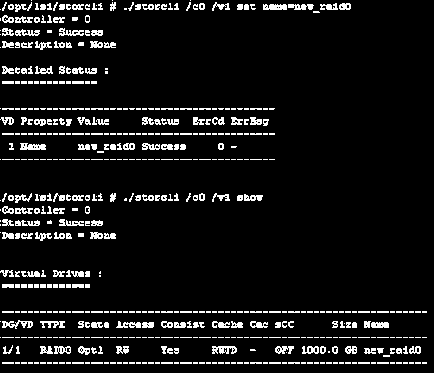 Storcli comandă control raid controler lsi în vmware esxi 5