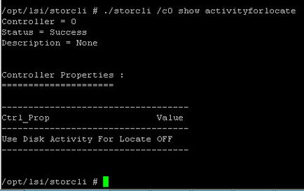 Storcli comandă control raid controler lsi în vmware esxi 5