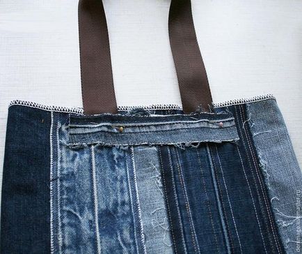 Geanta pentru curea din denim (diy)