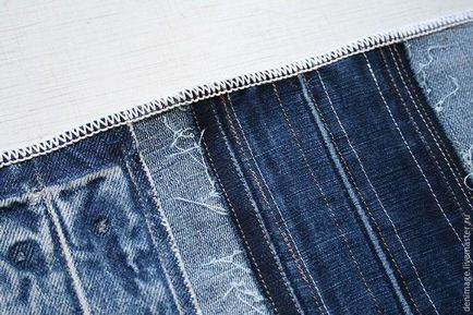 Geanta pentru curea din denim (diy)