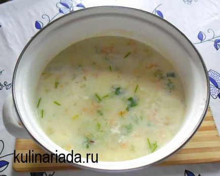 Суп на кефірі з огірками кулінаріада