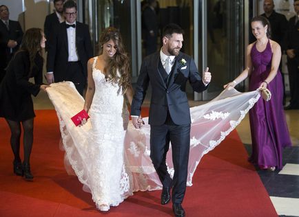 Nunta lui Messi și Antonella, fotografie, nunta timp de un an