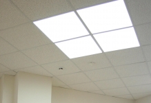 Світлові панелі на стелю світильники для пластикових, світлодіодні для пвх, кріплення