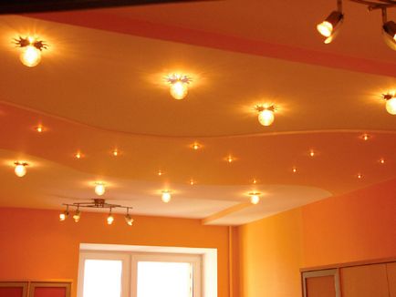 Світлові панелі на стелю світильники для пластикових, світлодіодні для пвх, кріплення