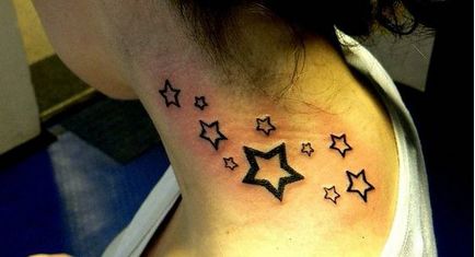Tatuajul unui asterisc