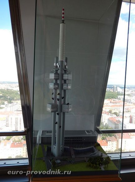 Turnul TV din Praga este cea mai înaltă clădire din Cehia