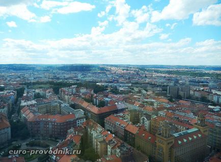 Телевежа в Празі - сучасний найвищий об'єкт чехії