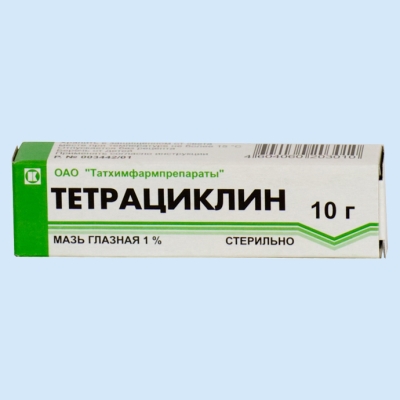 Tetracycline picături de ochi lista de medicamente, indicații de utilizare, comentarii