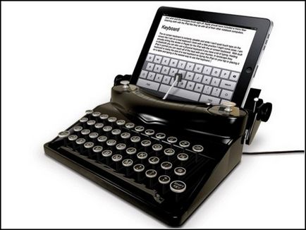 The typescreen оригінальне рішення проблеми зовнішньої клавіатури для ipad