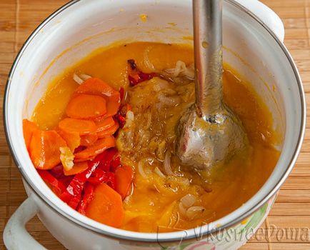 Sütőtök pürével leves recept fotókkal (tört) Sütőtök pürével leves recept fotókkal