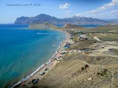 Zona liniștită din Koktebel, Crimeea