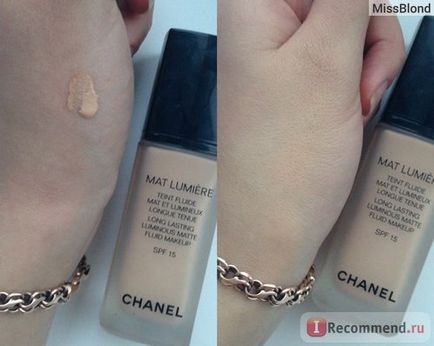 Chanel mat lumiere cremă tonală - 