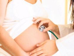 Ton de uter în timpul sarcinii 2 termen