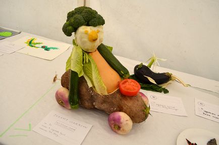 Fotografia de sus 60 de legume și fructe