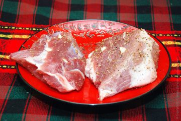 Carne de porc coapte acasă