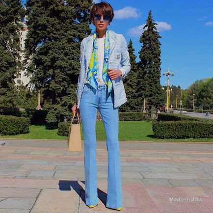Imagini de vară ale modei de vară de la bloggerii ruși, ritka galkina, Victoria Nightingale și Margarita