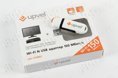 Upvel UA-214nu преглед адаптер USB тест Wi-Fi N150