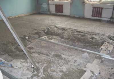 Încălzirea podelei de beton prin patru căi de izolare