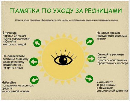 Догляд за нарощеними віями в домашніх умовах, інструкція, правила, фото, відео, рекомендації та