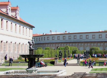 Gradina Valdstejn din Praga - cel mai bun parc din palat