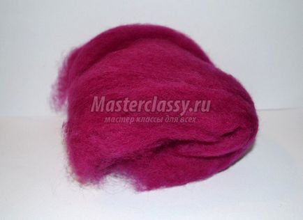 Felting o inima pentru un iubit