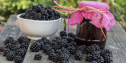 Blackberry Jam - Retete de gatit pentru iarna, beneficii de fructe de padure, fotografie