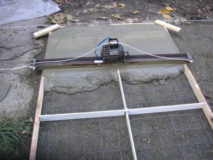 Віброрейка для бетону інструкція, особливості укладання, фото
