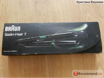 Випрямляч для волосся braun st 730 satin hair 7 - «і це німецький випрямляч для волосся браун!