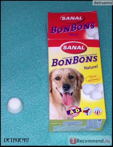 Vitamine sanal bonbons pentru lână - 