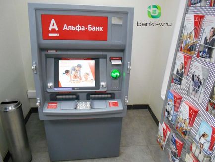 În care ATM-uri puteți retrage bani fără comision de pe un card bancar alfa