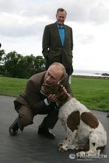 Володимир Путін і його собаки
